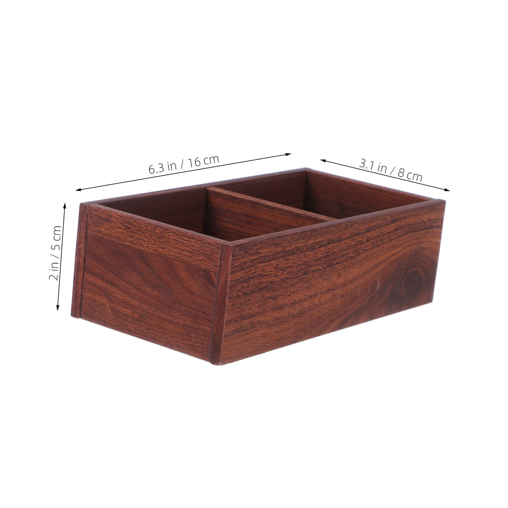 PRETYZOOM Tea Bag Organizer Stylish Storage Box for Sugar Packets and Tea Bags Elegant Design for Kitchen Countertop and with Generous Capacity