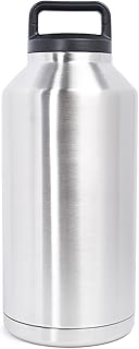 The Lobo Leak-Proof Stainless Steel Double-Walled Vacuum Insulated Large Capacity Bottle Growler Thermos Flask 64 OZ