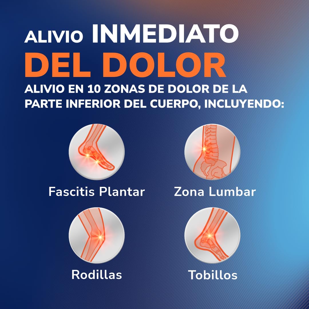 Dr. Scholl’s Advanced Pain Relief Plantillas Ortopédicas Hombres/Mujeres, resistentes para zapatos y botas, alivio fascitis plantar, soporte arco, pies planos, absorción impactos, soporta hasta 150kg - 3