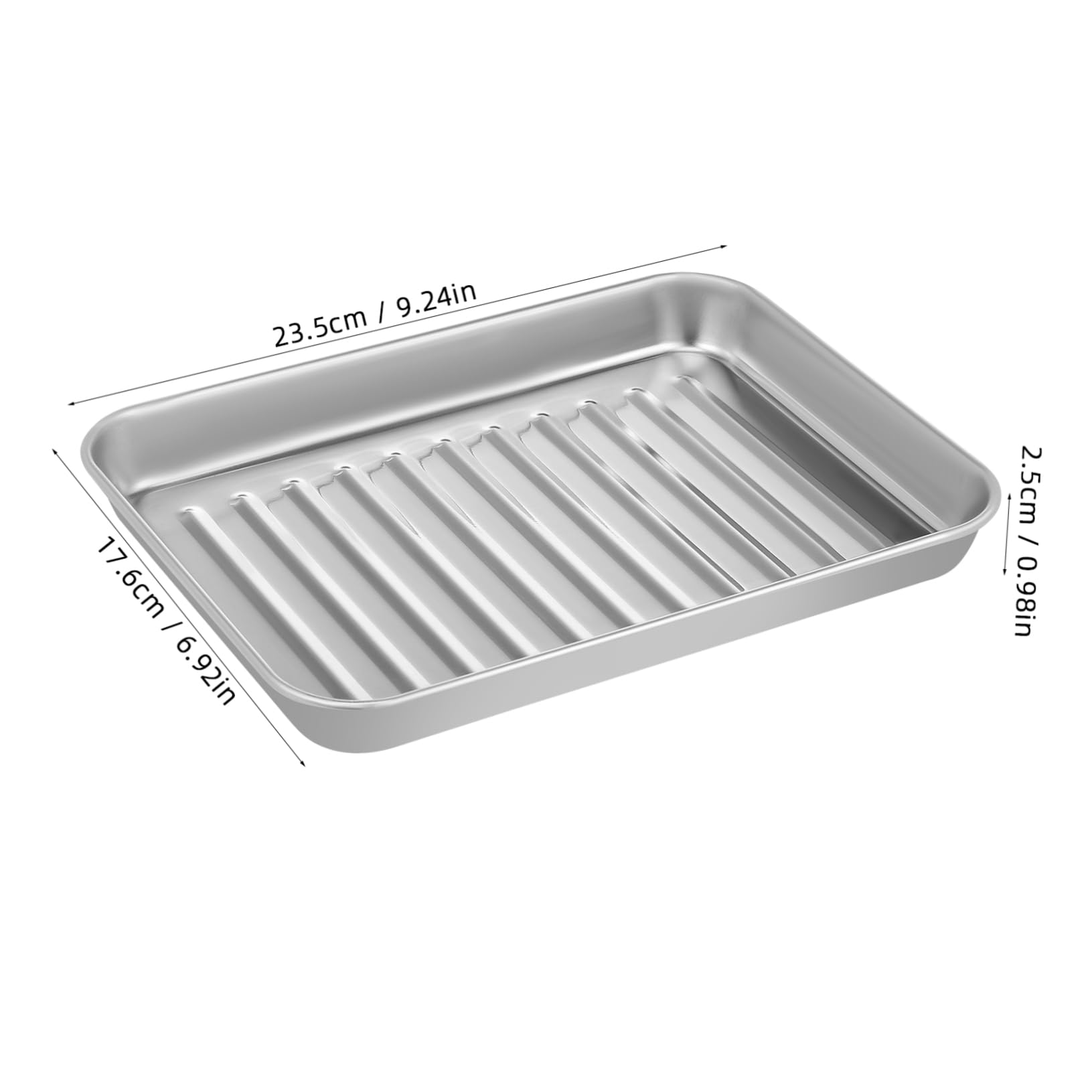 Hemobllo 2Sets Stainless Steel Baking Sheet with Wire Rack Baking Tray for Oven and Grill Non Stick Surface Capacity for Roasting Meats and Baking Cookies