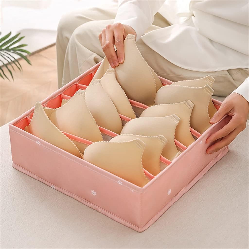Underwear Organizer Bras Socks Drawer Box Wardrobe Clothes Storage(black-JoJo's Bizarre Adventure1,6 cells)