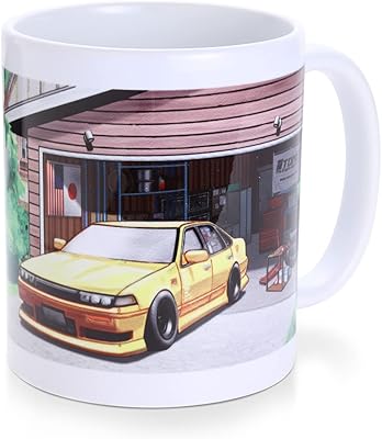 Tomei x Osamu Aida Ceramic Coffee Mug B120 Sunny Truck Vending Machine Saitama