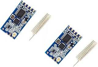 2pcs HC-12 SI4438/4463 wireless module Long-distance 433M wireless serial port module UART interface 1000M transmission distance