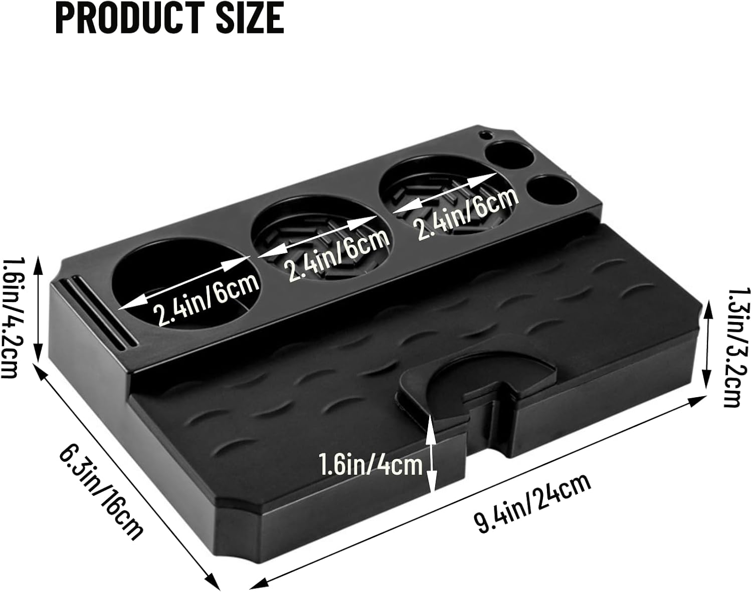 Multifunctional Tamper Station,Espresso Tamping Station,Non-slip Espresso Tamper Station Fit 51-58mm Tamper Distributor Portafilter,Tamper Holder,Fit Both Bottom & Bottomless Coffee Portafilter Holder