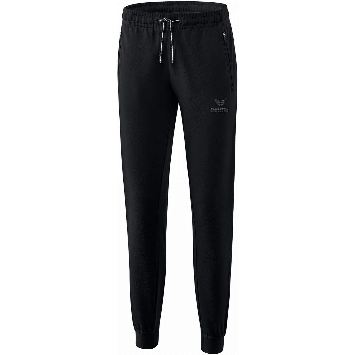 Erima Women Essential Sweatpants - Black, Size 48/X-Large