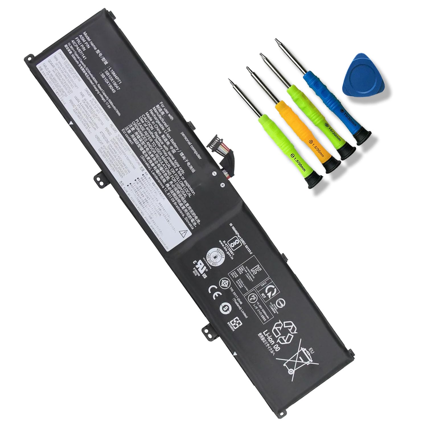 JOTACT L19M4P71 Laptop Battery Compatible with Lenovo ThinkPad X1 Extreme P1 3rd Gen Series Notebook L19C4P71 5B10X19047 5B10X19049 5B10X19048