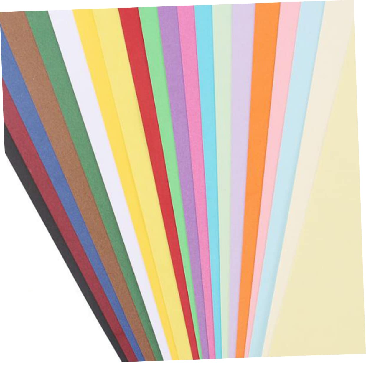 Papier Cartonné Coloré A4 100 Pièces Épais pour Dessin et DIY