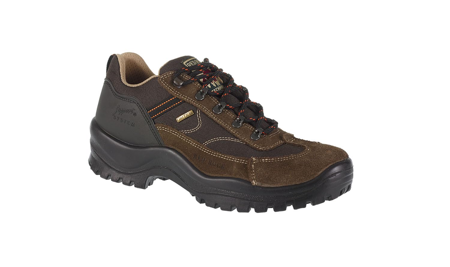 RED ROCK Scarpa Trekking Marrone Scamosciata Gritex - Scarpe Trekking