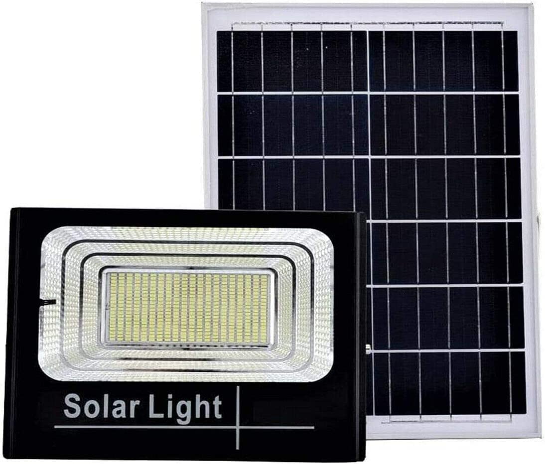 FARO FARETTO 500W LED PANNELLO ENERGIA SOLARE FOTOVOLTAICO CREPUSCOLARE BATTERIA