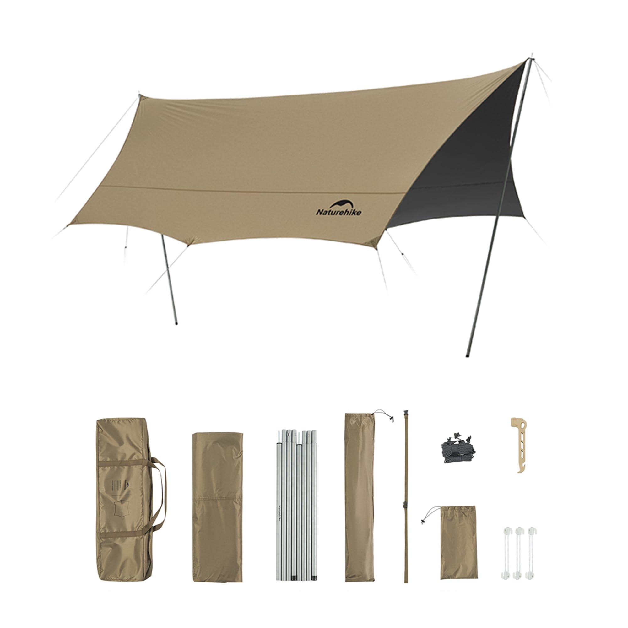 Amazon | Naturehike タープ 遮光 遮熱 日除け UVカット UPF50+ 大型