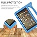 Kindle Fire 7 Case-Dinines Shockproof Light Weight Kids Friendly Protective Case for Amazon Kindle Fire 7 Tablet (Compatible with 5th Generation 2015 / 7th Generation 2017)(Blue)