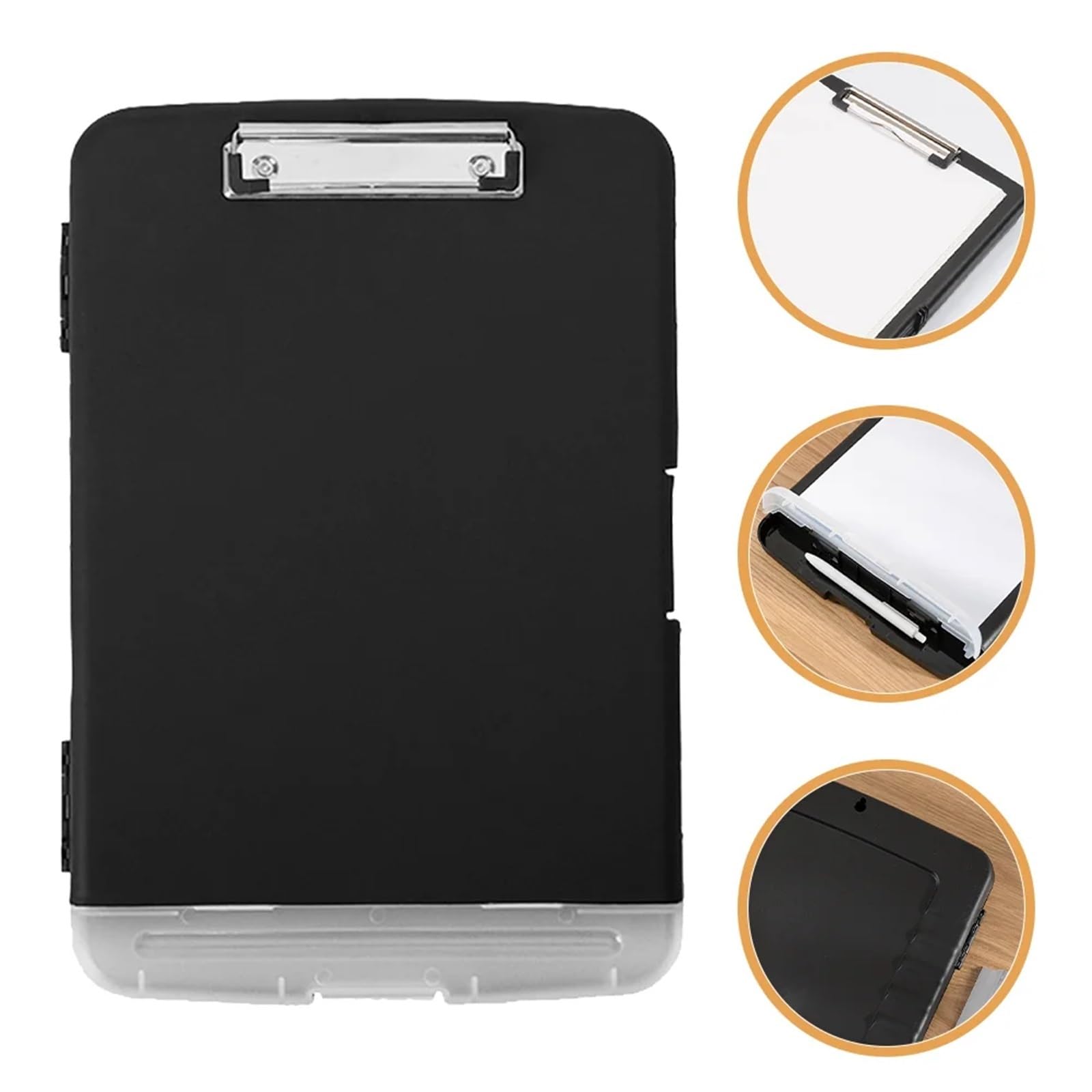 Klemmbretter 3 stücke Zwischenablage Büro Clip Boards for Schriften Lagerung A4 Zwischenablage Tragbare Versiegelt Bequem Halter Student Für Unternehmen