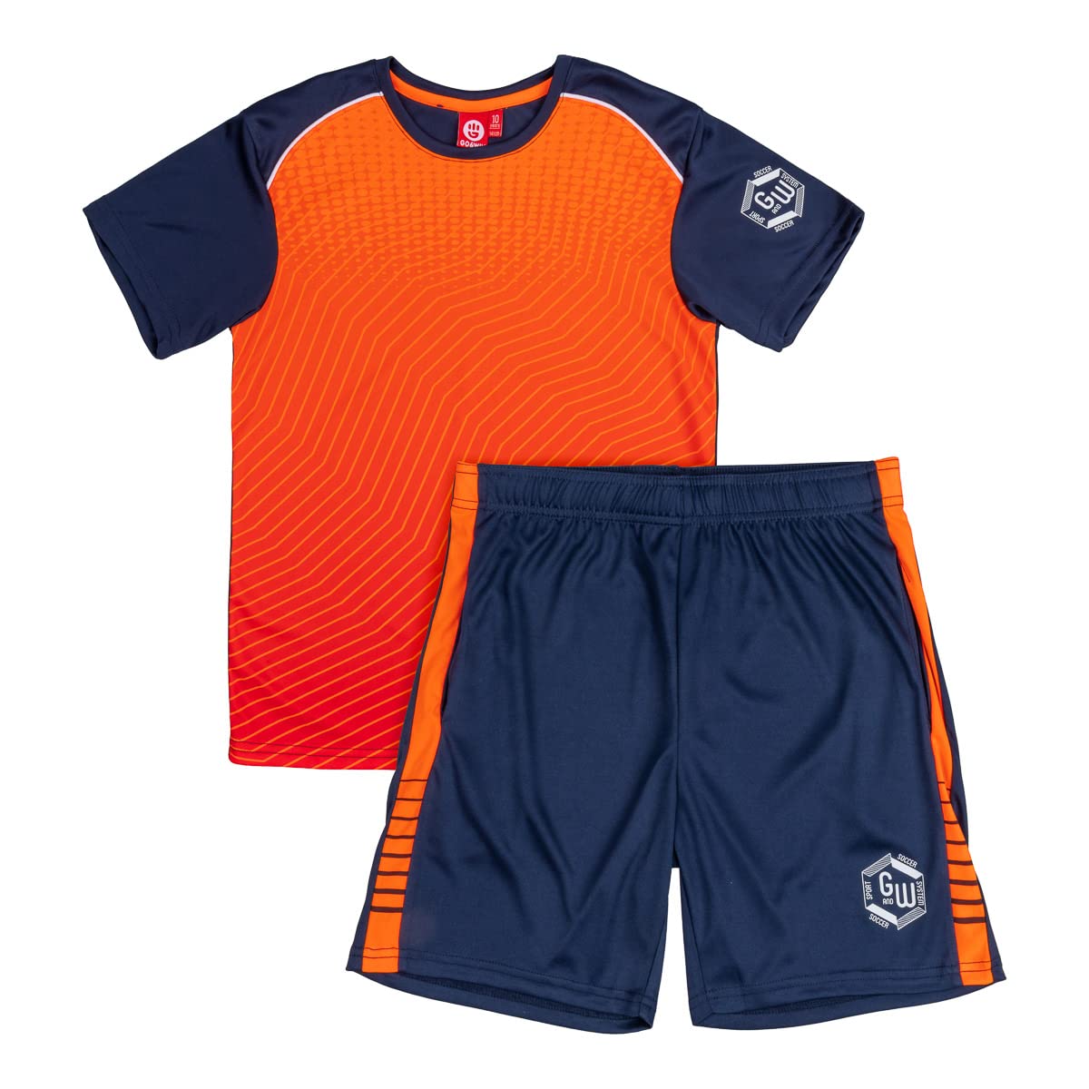 ALPHADVENTURE Conjunto Deportivo Niño, Chándal, Camiseta Manga Corta y Pantalón Corto - De 6 hasta 14 años