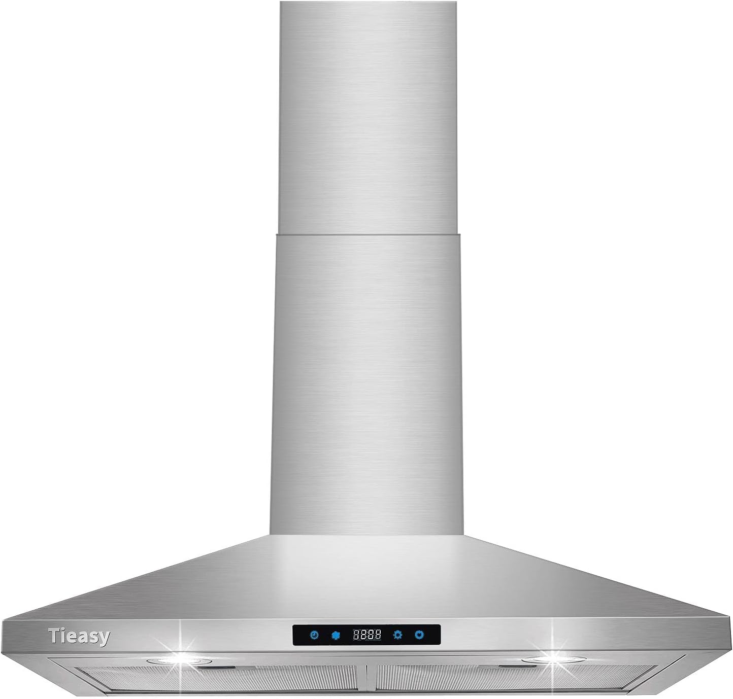 Tieasy Range Hood 30 inch, Wall Mount Stove Hood in