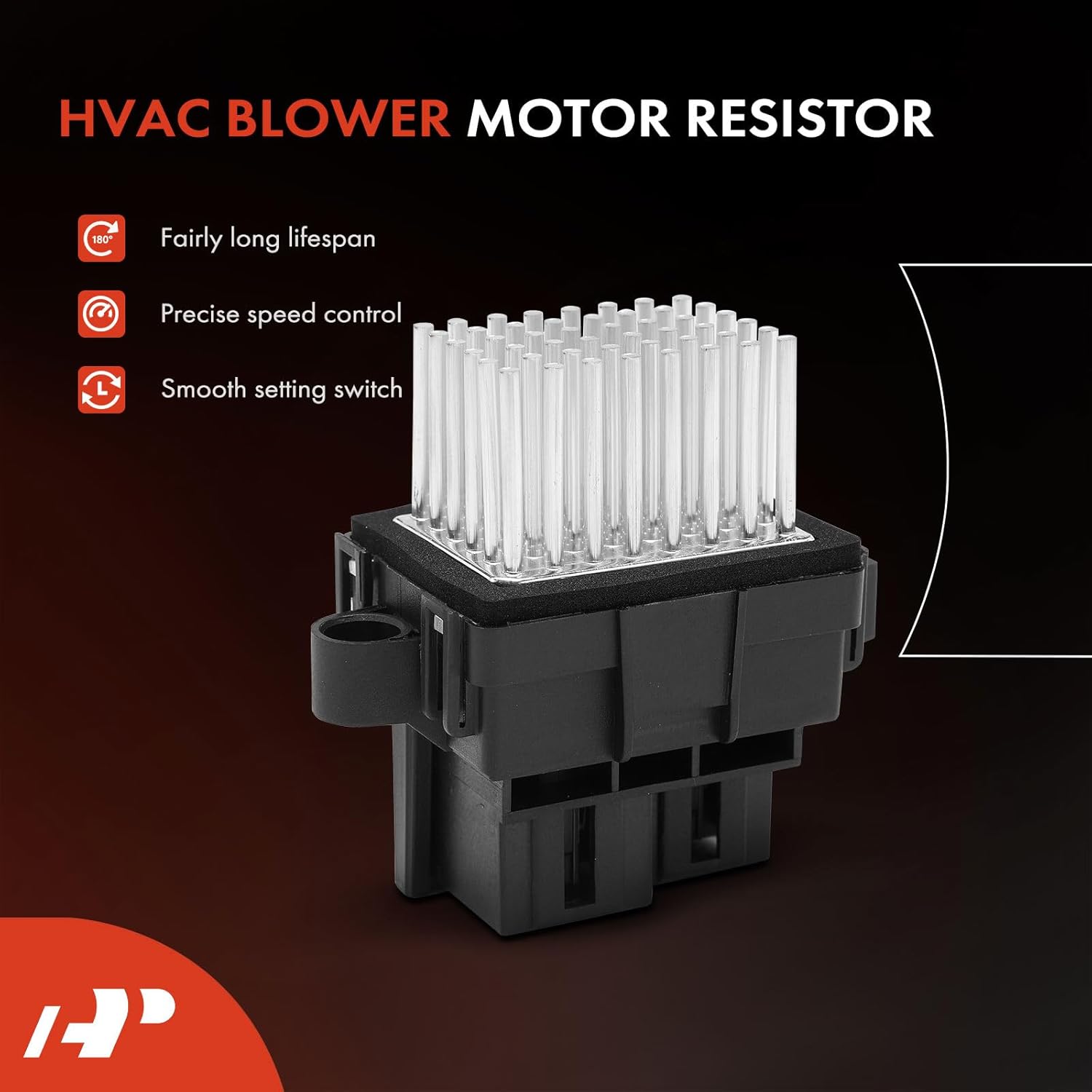 A-Premium Front HVAC Heater Blower Motor and Resistor Compatible with Chevrolet Silverado 1500, Suburban, Tahoe, Avalanche & GMC Sierra 1500/2500 HD, Yukon & Cadillac Escalade & Hummer H2, 2-PC Set