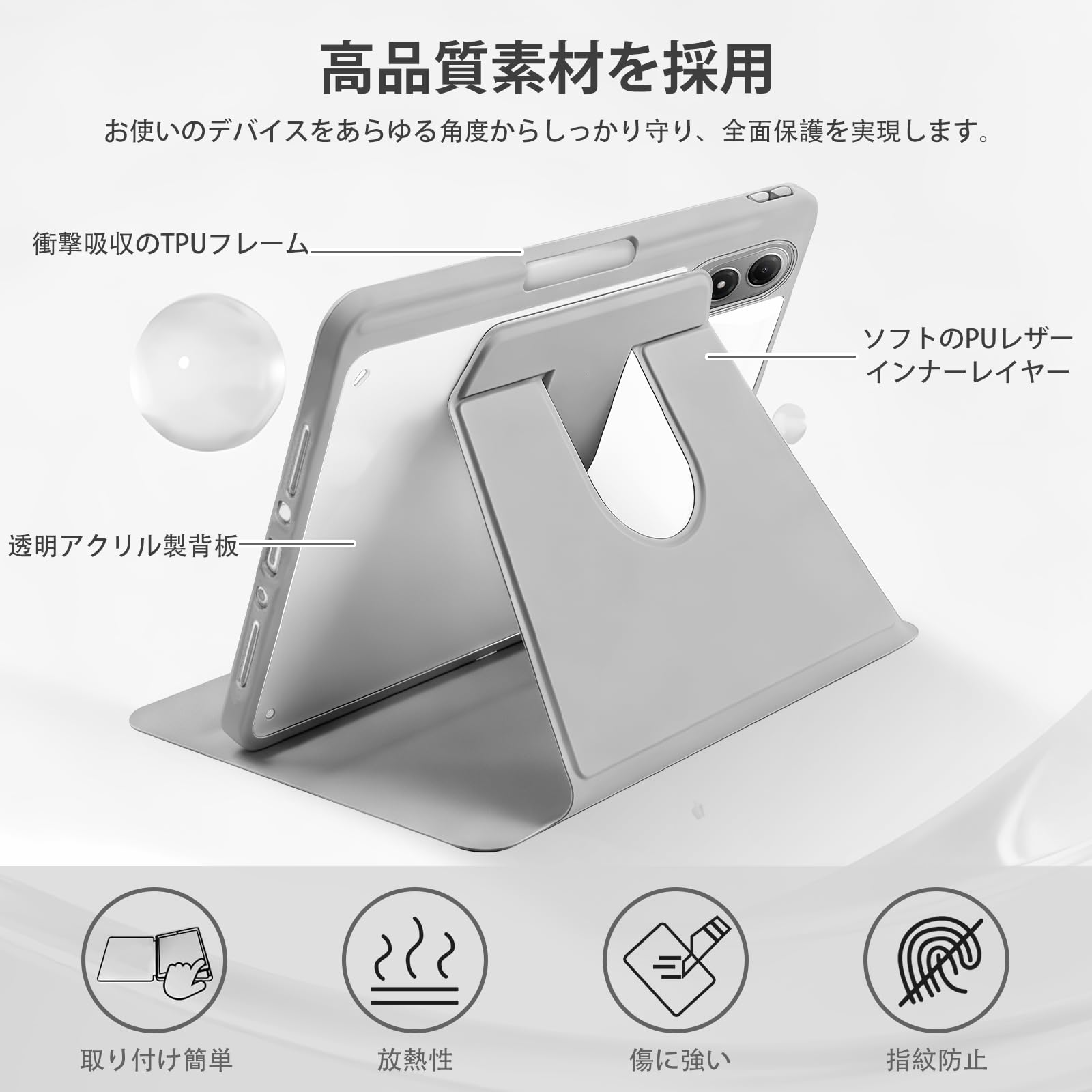 Amazon.co.jp: [ZoRoll] Xiaomi Redmi Pad 2 Pro 用 ケース 12.1インチ