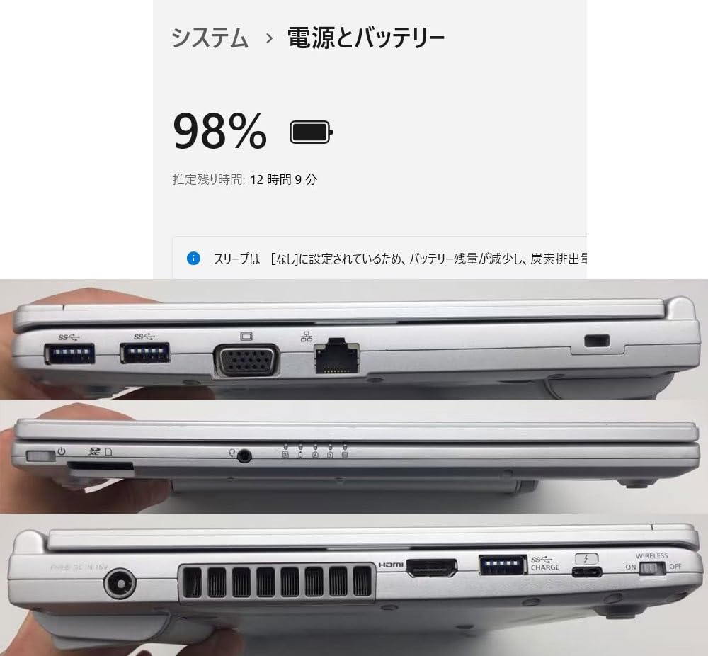 Amazon.co.jp: ノートPC CF-SV7 レッツノート i5第8世代-8350U/メモリ 