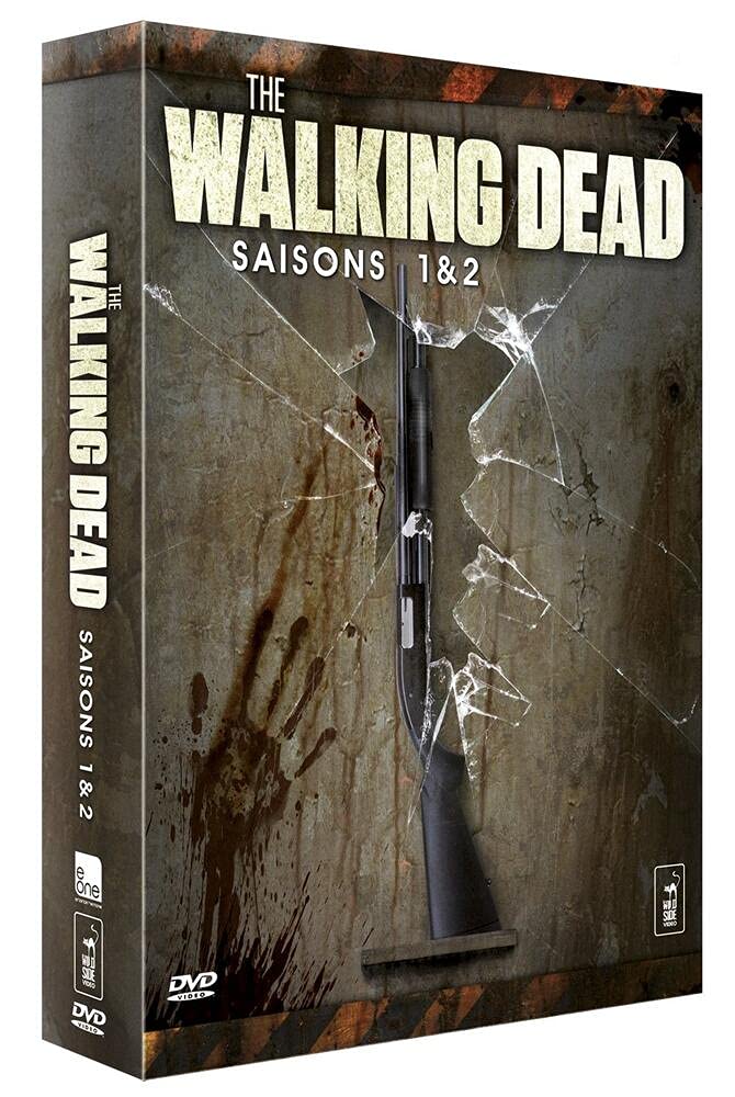 DVD de la serie The Walking Dead Saisons 1 & 2 pack físico importado de Francia
