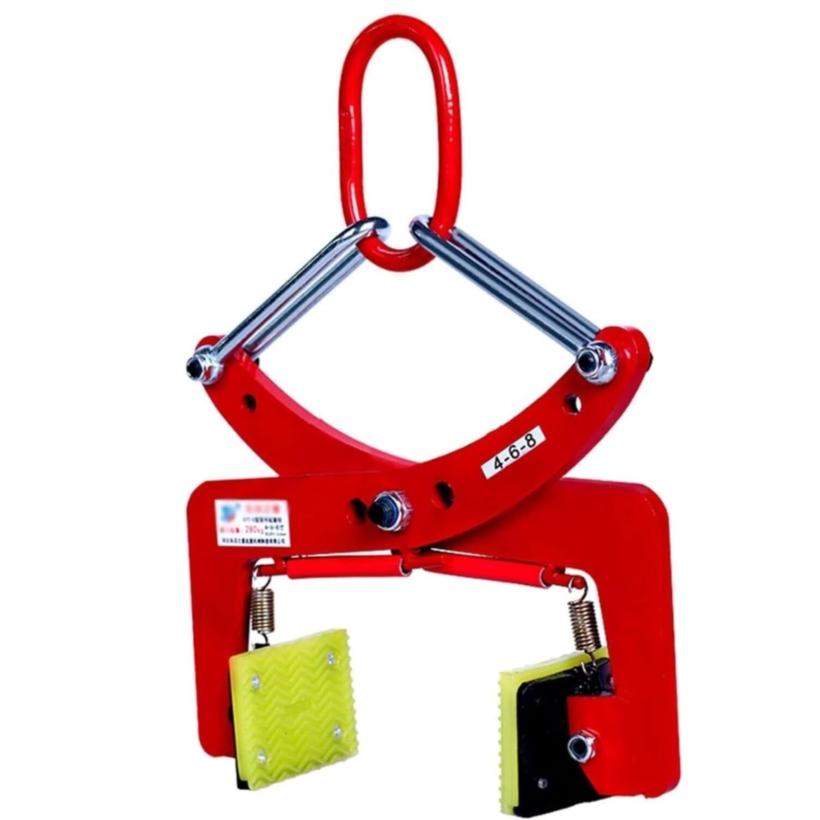 Luercher One Color Lifting Clamp 6" Granite Lifting Clamp Heavy Duty Steel Lifting Clamps Adjustable For Granite Stone Concrete Blocks(10In)