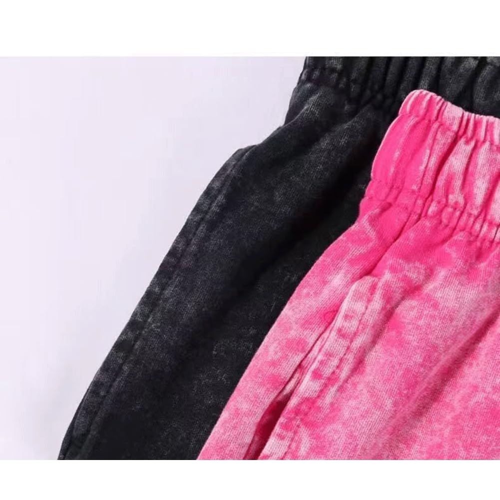 Sportowe szorty w stylu vintage z bawełny dla mężczyzn, ze ściągaczem, na lato, plażę, elastyczna talia, streetwear, baggy spodenki gimnastyczne z kieszeniami