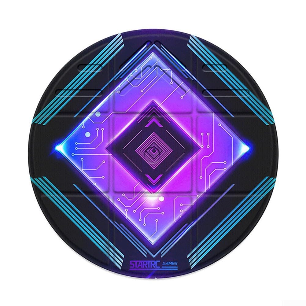 Le tapis VR antidérapant en polyuréthane améliore votre configuration de jeu avec la compatibilité Meta Quest3S (Noir)