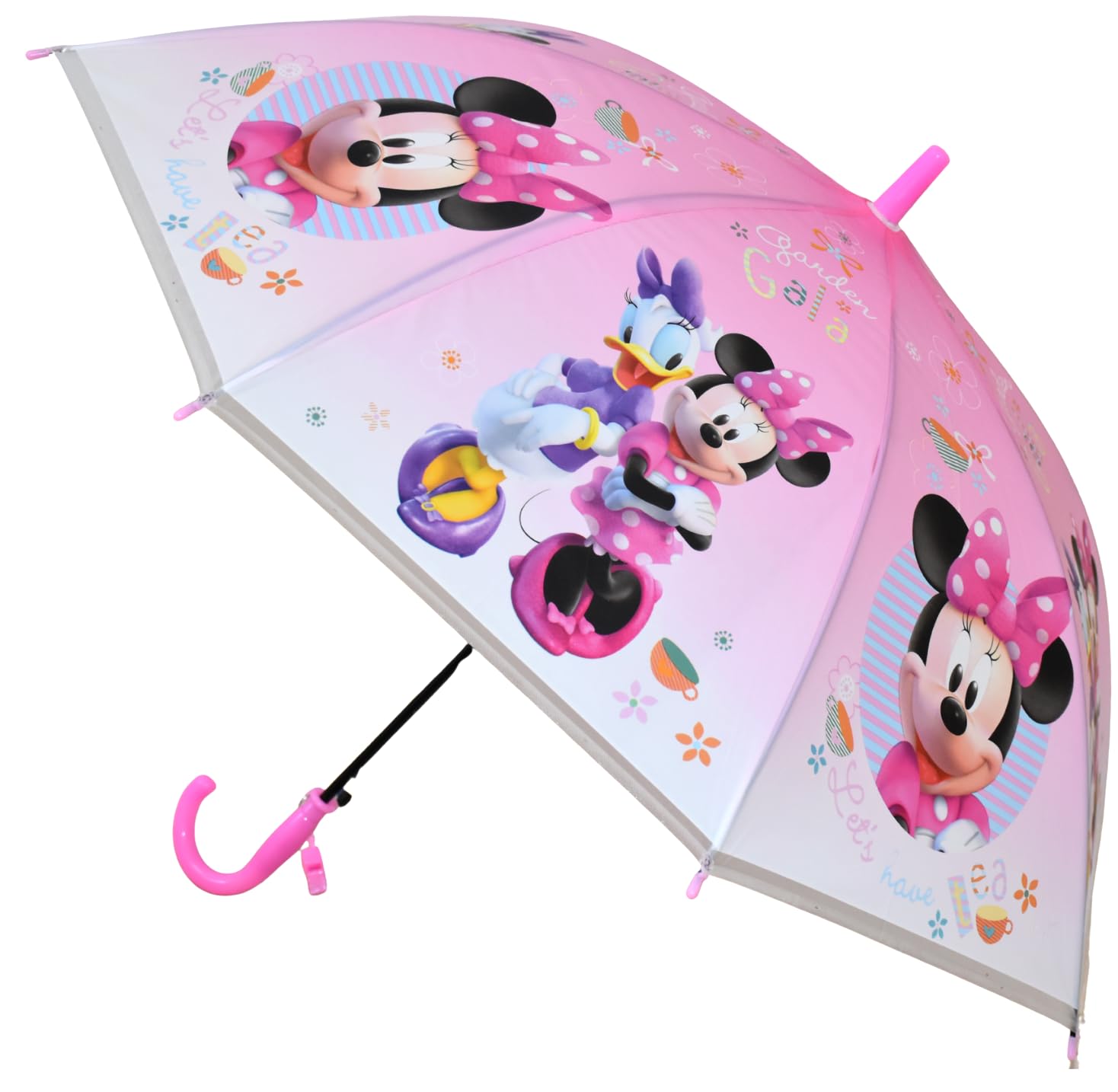 chaatewala Kids Pink Cartoon Umbrella – Cute Mouse Character Design, Lightweight Clear Rain Umbrella for Girls, Child-Safe Handle, Durable Kids Rain Gear, Mini Umbrellas for Girl-picture-10