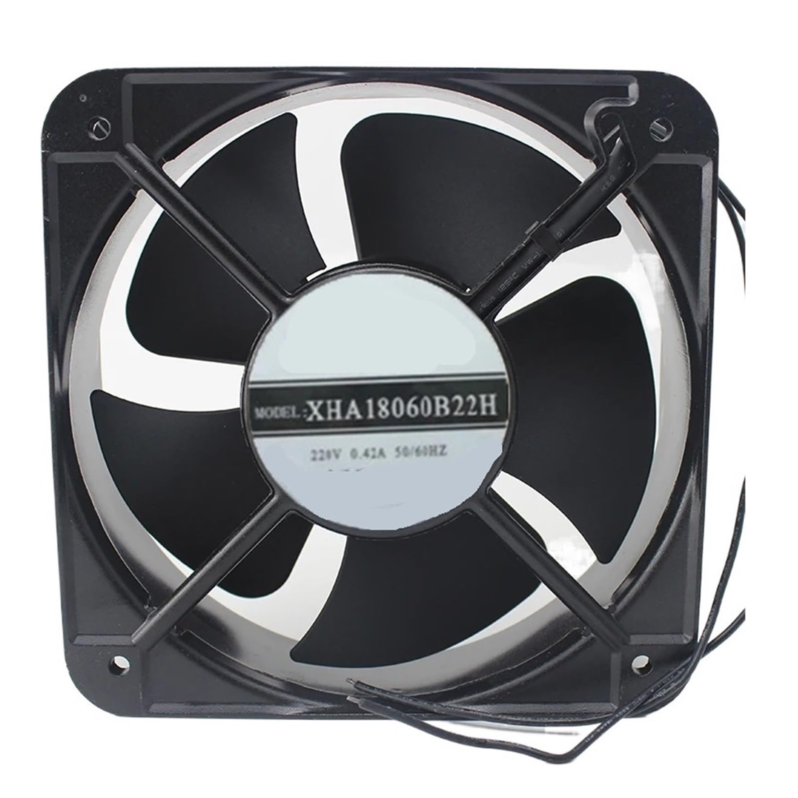 YMUGUEGH XHA18060B22H Cooling Fan AC 220V 0.42A 180x180x60mm 2-wire