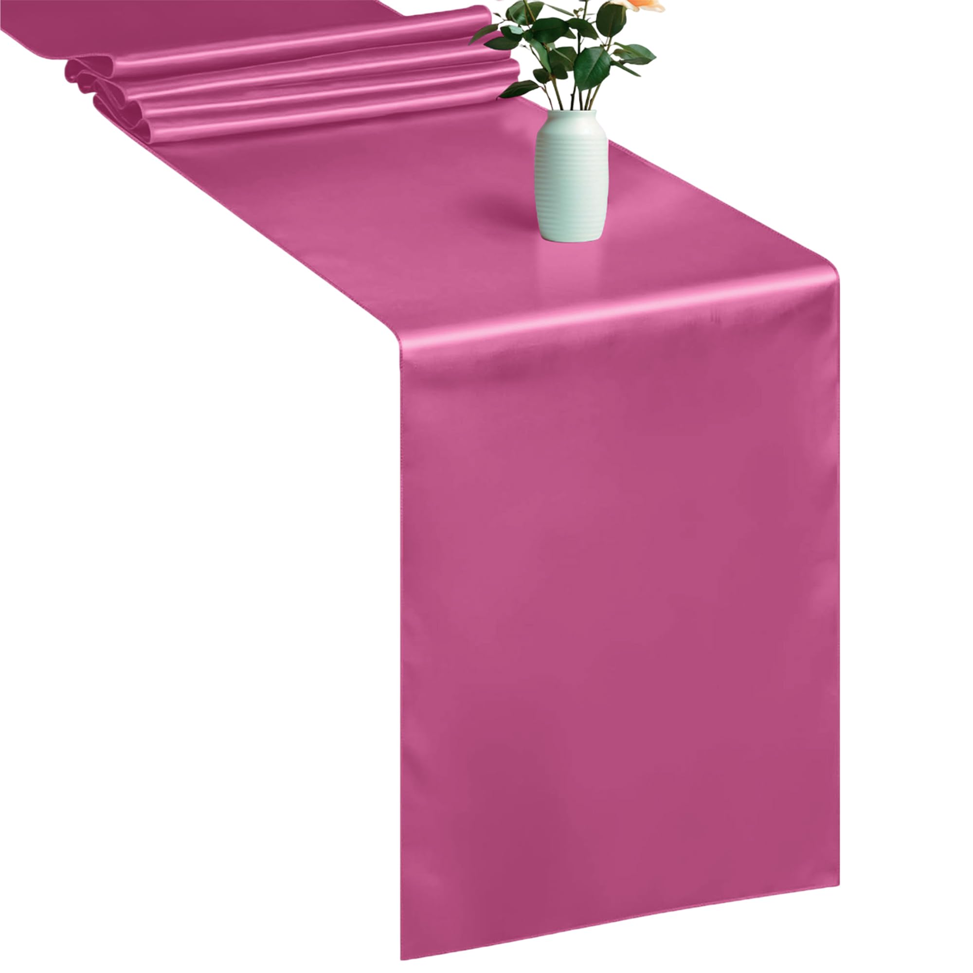 Chemin de table en satin infroissable pour sublimer vos tables sans pli