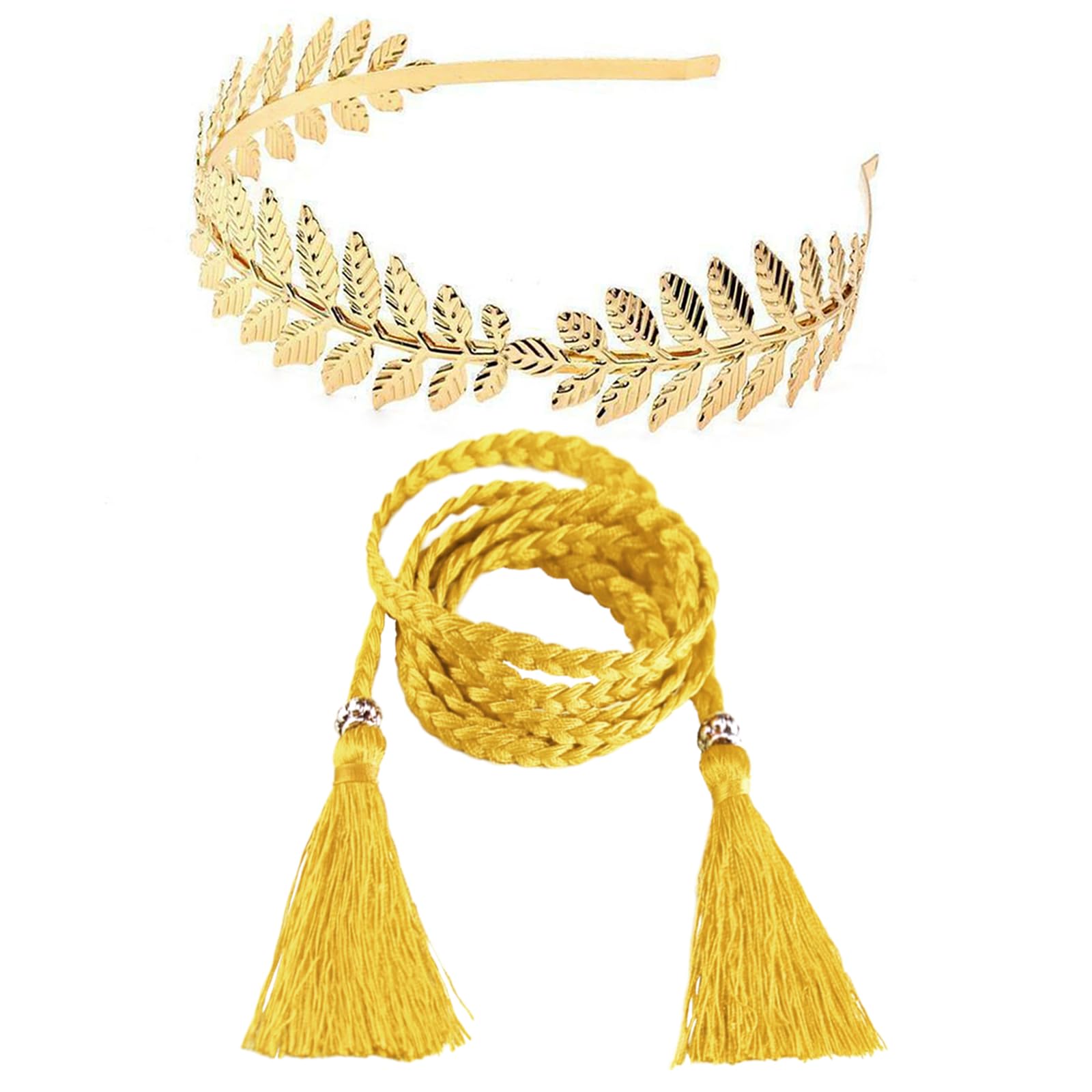 2 Piece Greek Costume for Girls Greek Goddess Costume for Women Accessories Set Costume