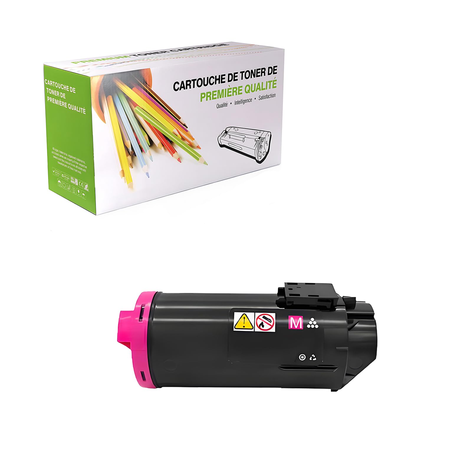 Kompatybilny zamiennik kasety z tonerem dla Xerox C3530 CT203978 CT203979 CT203980 CT203981 do użytku z Xerox ApeosPrint C4030 C3530 drukarką,Magenta