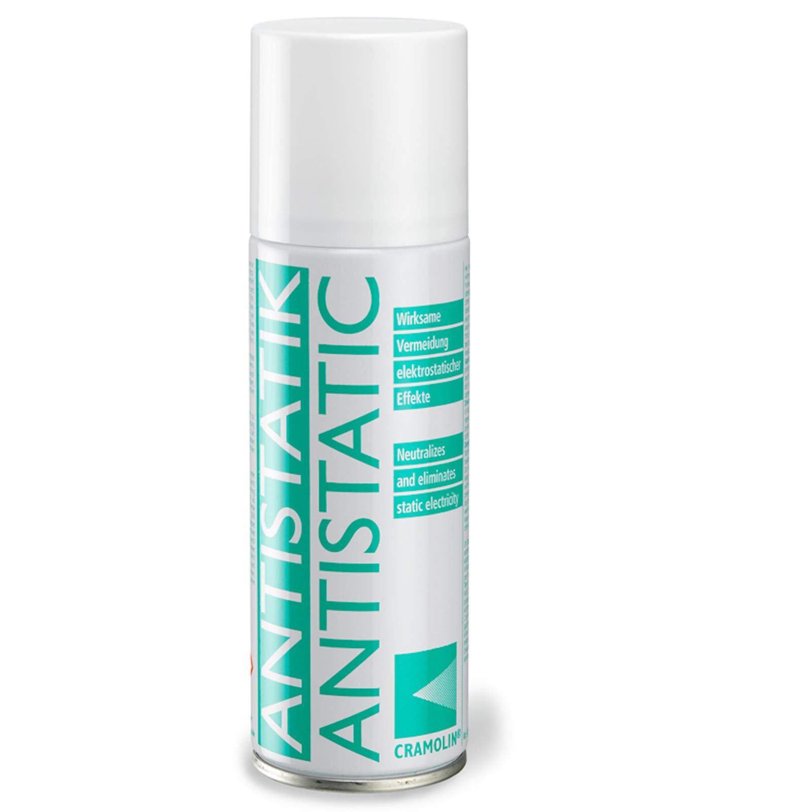 Antistatico – Contenuto della confezione: 6 x 200 ml – Spray antistatico che impedisce la carica statica – ITW Cramolin – 1331411 – riduce l'attrazione dello sporco, con 1 pezzo DEWEPRO® SingleScrubs