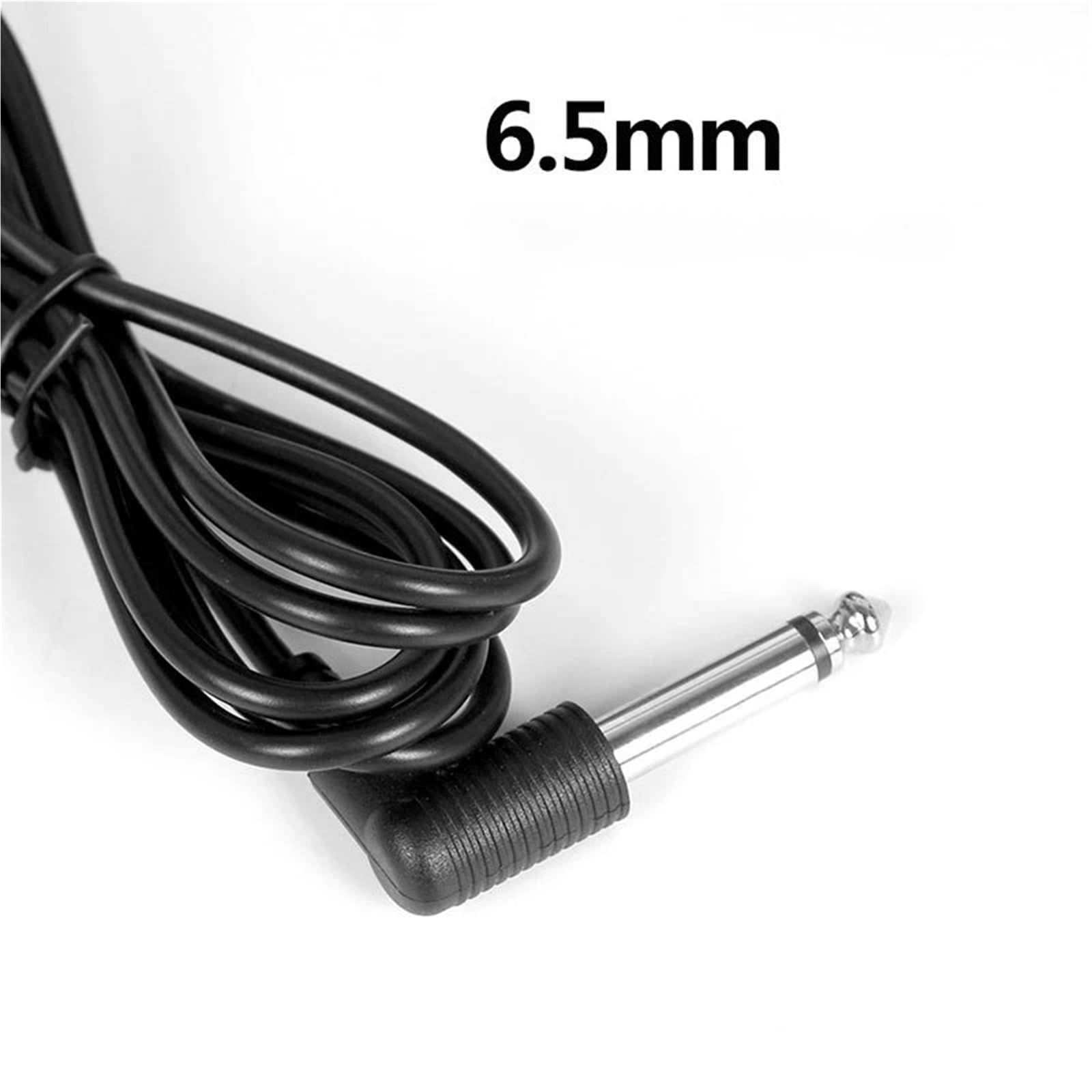 Pedal de sostenido Pedal amortiguador de sostenido for teclado piano digital negro | Con interruptor de polaridad universal for órgano de piano eléctrico(6.5MM White box)