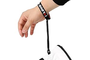 Narrow Wrist Leash for Ski Gloves: Comforty Glove Tether for Adults in Winter