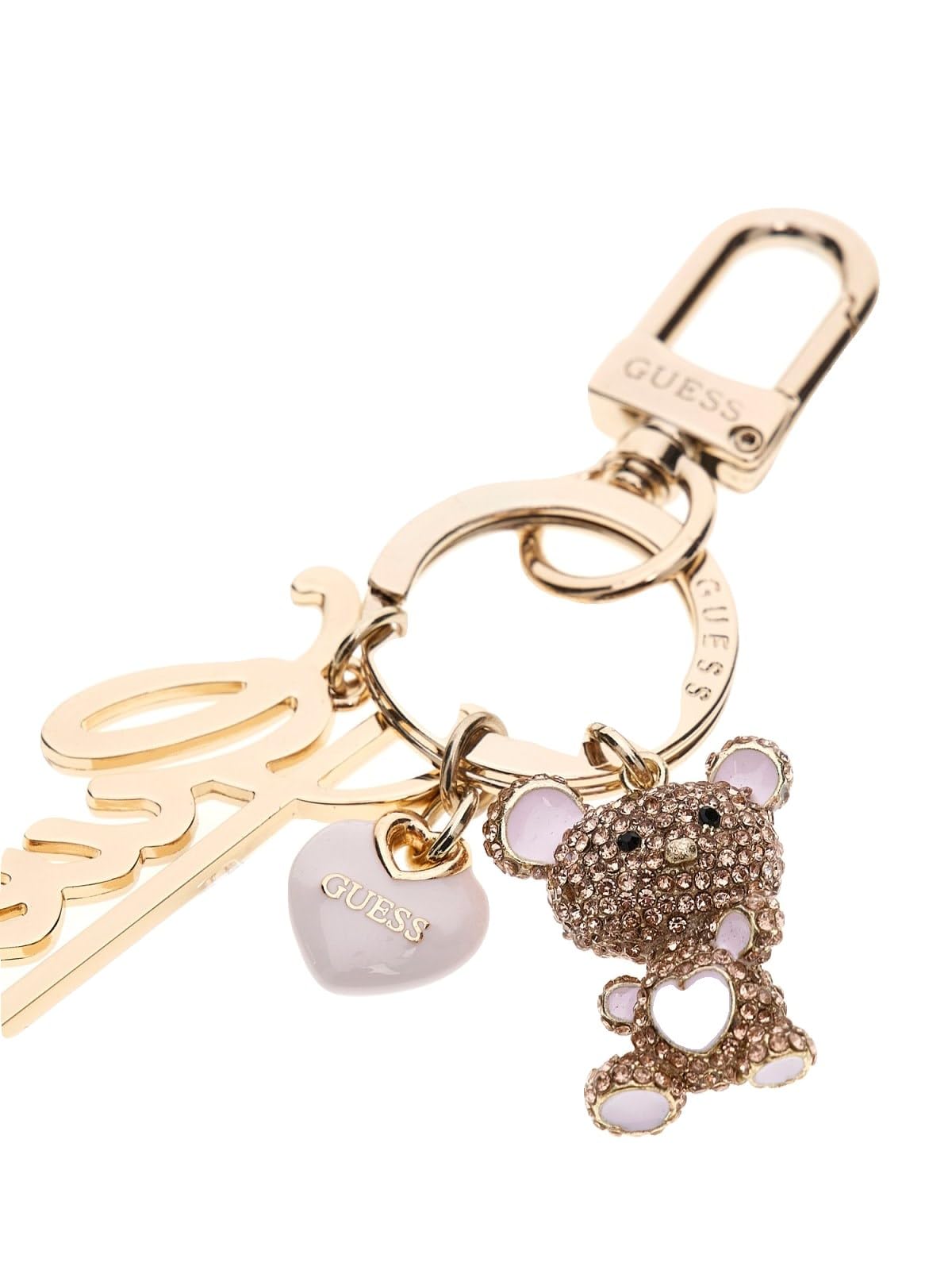 GUESS Keyring Gol Gold One Size