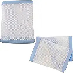 Tela Respirável Para Berço, Baby Deluxe, Azul Claro
