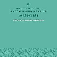 Vista 6 de Oxbow Pure Comfort Bedding, Rabbit, Hamster, & Guinea Pig Bedding, Bunny Supplies for Litter Box, Pet Safe, Low Dust, Oxbow Blend, 72 Liter Bag