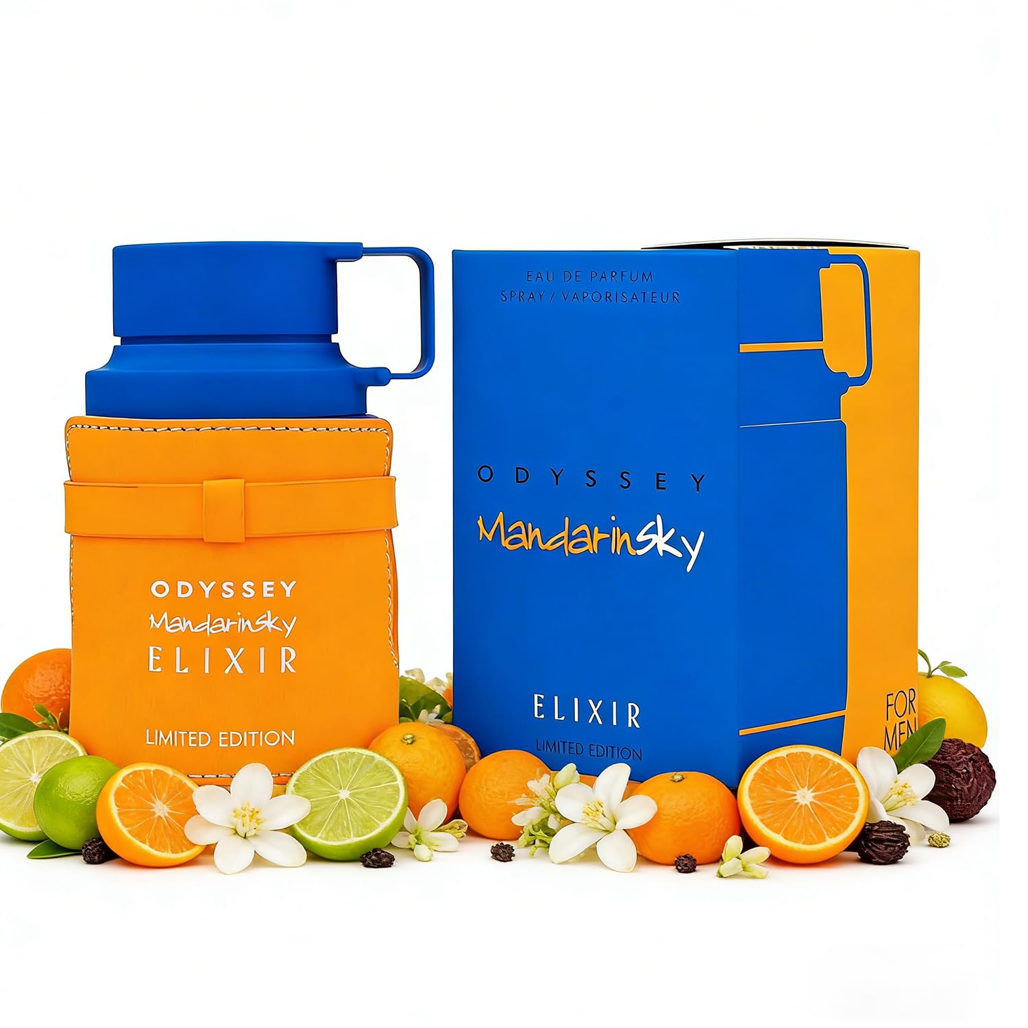 FODIEME Odyssey Mandarin Sky Elixir Limited Edition for Men -EDP Spray,3.4 oz