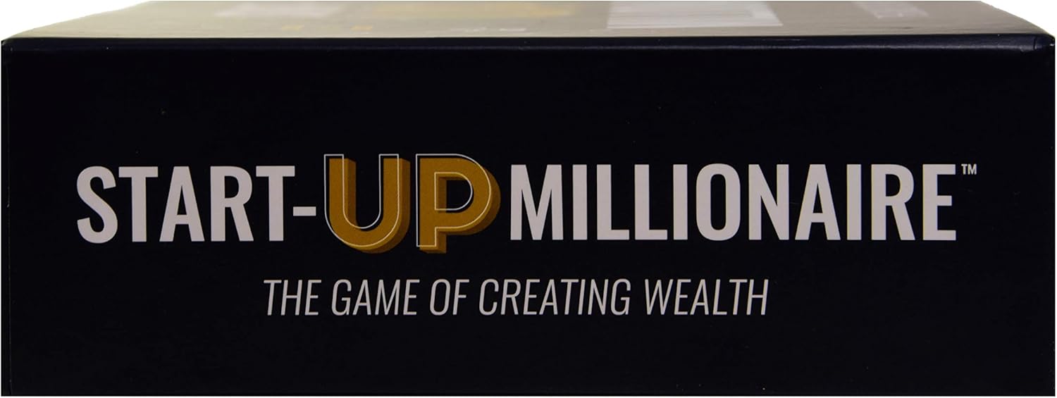 Startup Millionaire: The Game of Creating Wealth. Play Together and Learn About Entrepreneurship