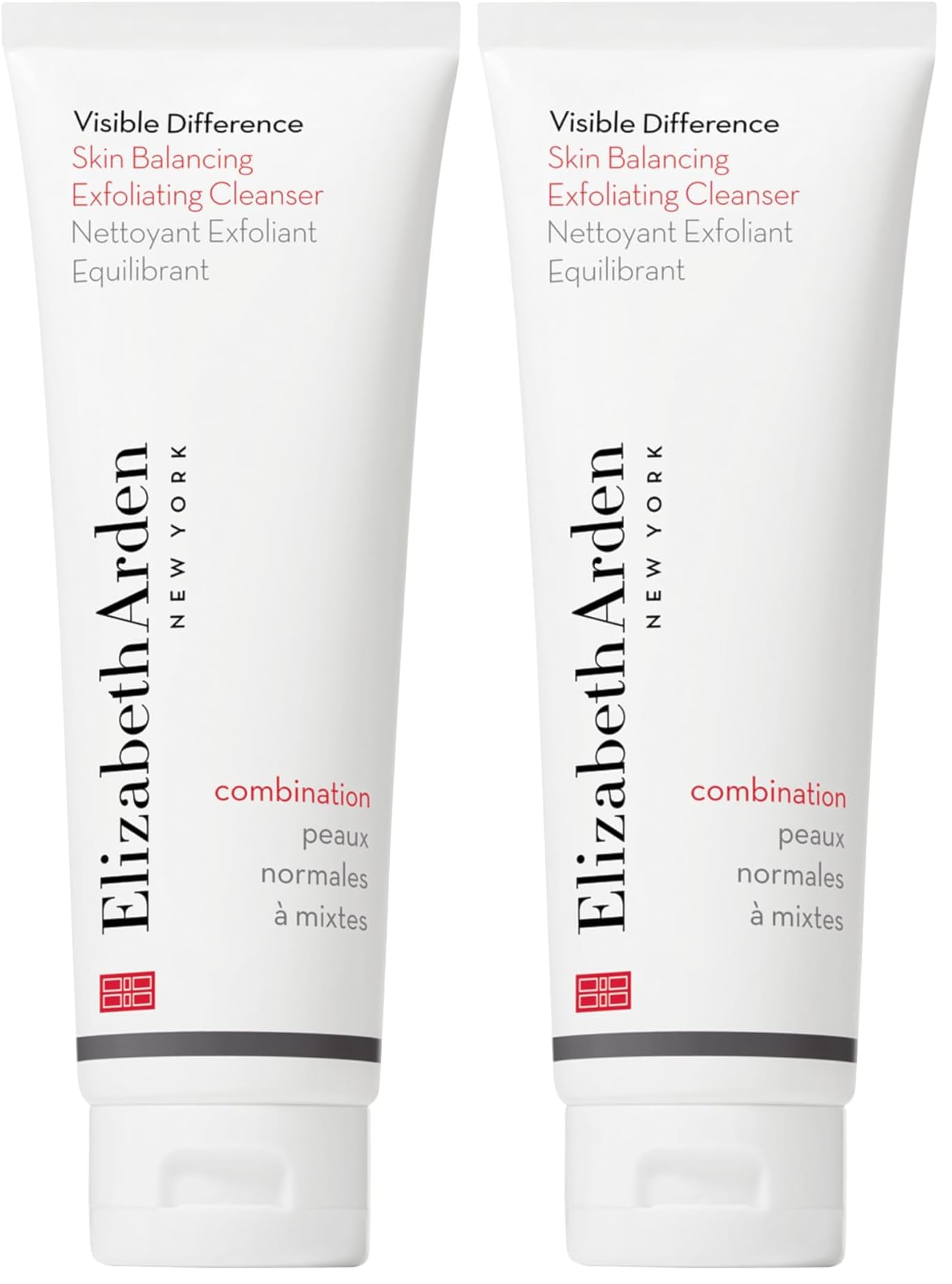 ELIZABETH ARDEN Visible Difference Nettoyant Exfoliant Equilibrant (Lot de 2)