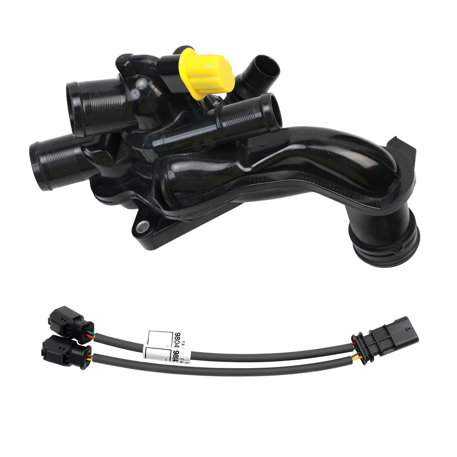 Termostato con carcasa + sensor + junta + cable para Berlingo 2, C3 2 Picasso, C3 2, C4 2, DS3; para 207, 308 I, 208 I, Partner 2, 2008 I 9808646980