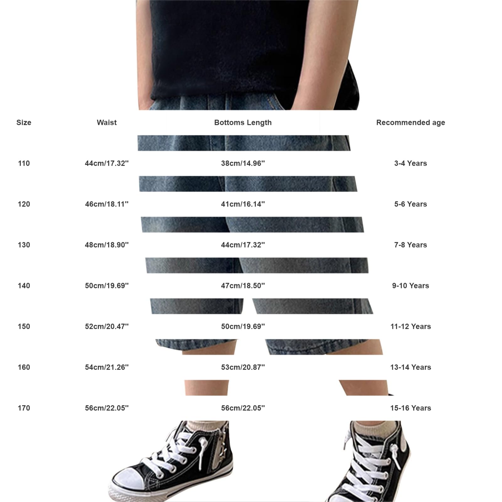 Ragazzi Baggy Jean Shorts Bambini Casual Elastico In Vita Cargo Gamba Larga Denim Shorts Estate Dritto Al Ginocchio Pantaloni Ragazzi Streetwear