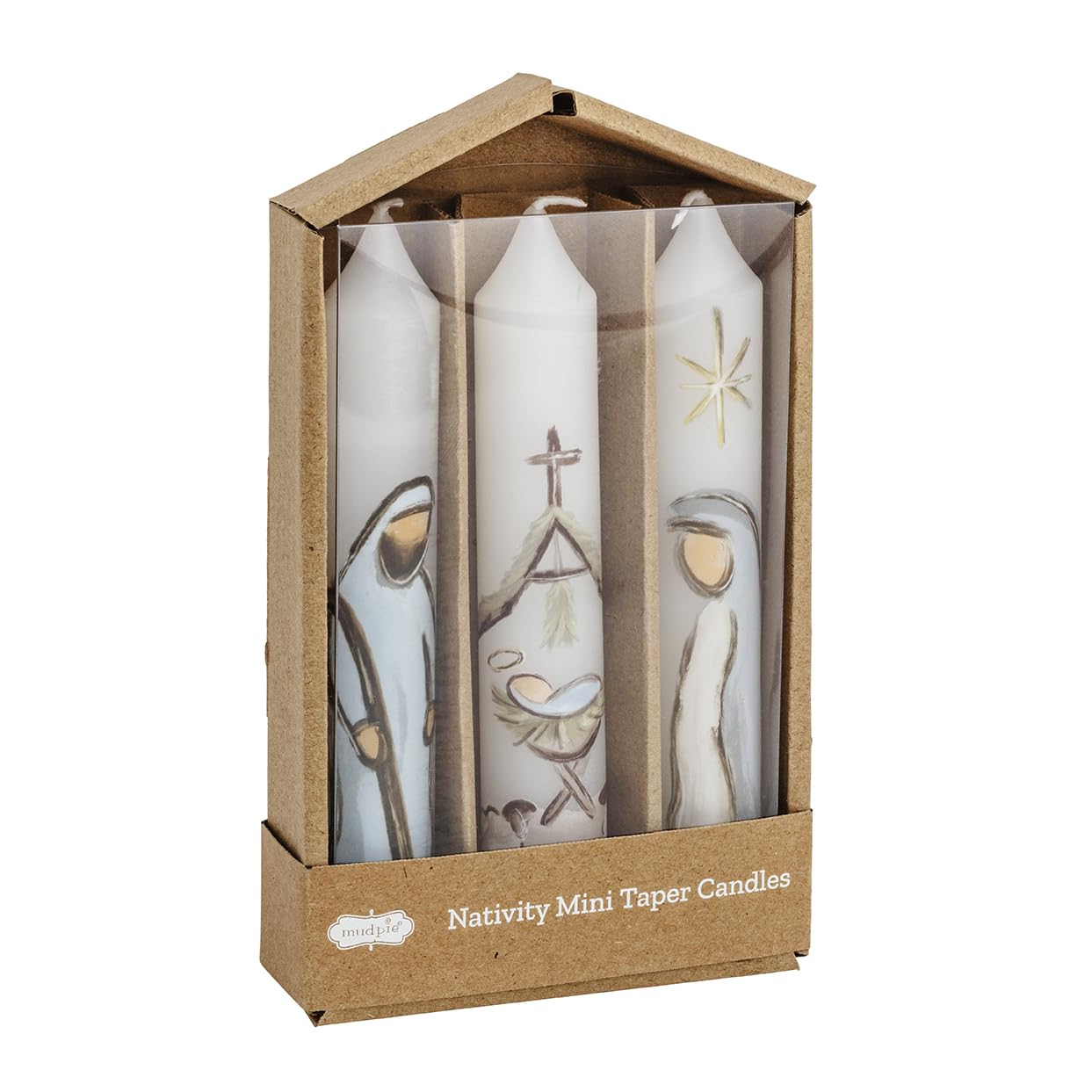 Mud Pie Mini-Krippen-Set für Weihnachtskrippen