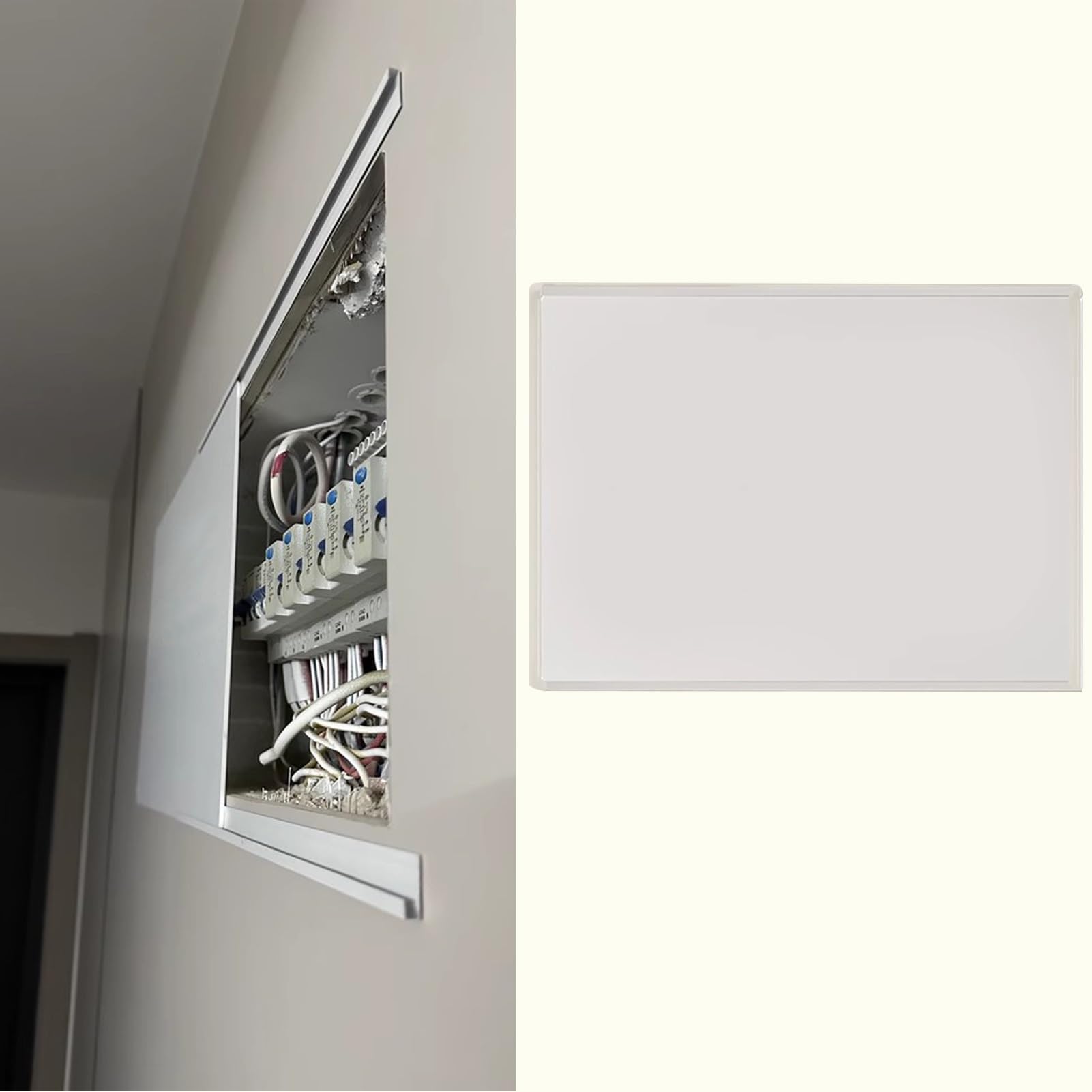Copri Cassaforte a Muro Copertura per Quadro Elettrico Sottile da 0,5 Cm per Nascondere la Parete, Copertura per Scatola Interruttori Homeline per Decorazione Pittorica(Style/A,50x40cm(19 3/4x15 3/4")