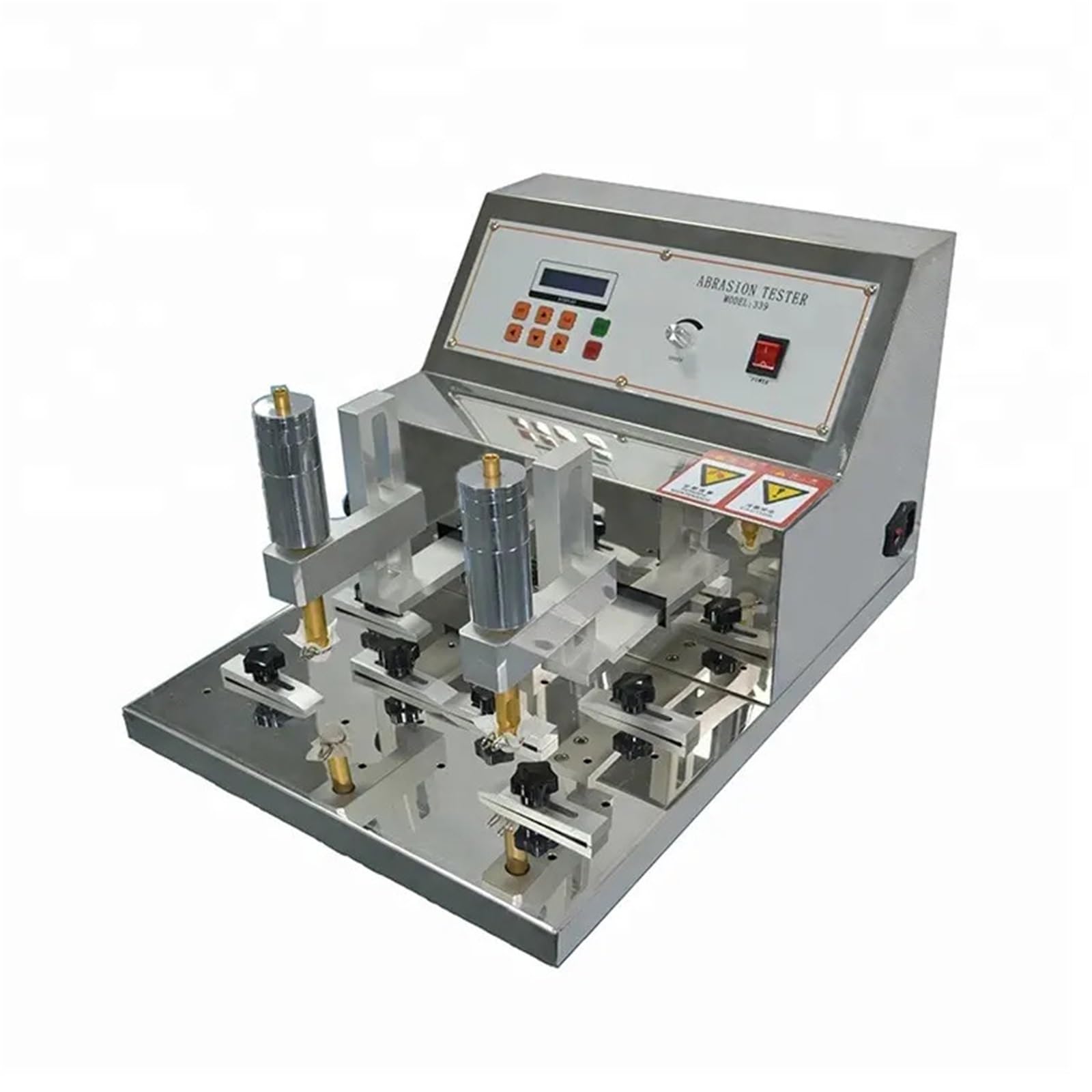 Abrasion Tester Digital Wear Resistance Tester, Abrasion Testing Machine for Rubber/Plastic/Metal