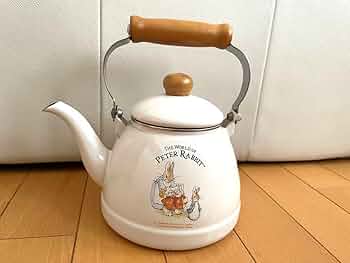 【新品】ピーターラビット　ホーロー製ケトル 新品】ピーターラビット ホーロー製ケトル - メルカリ