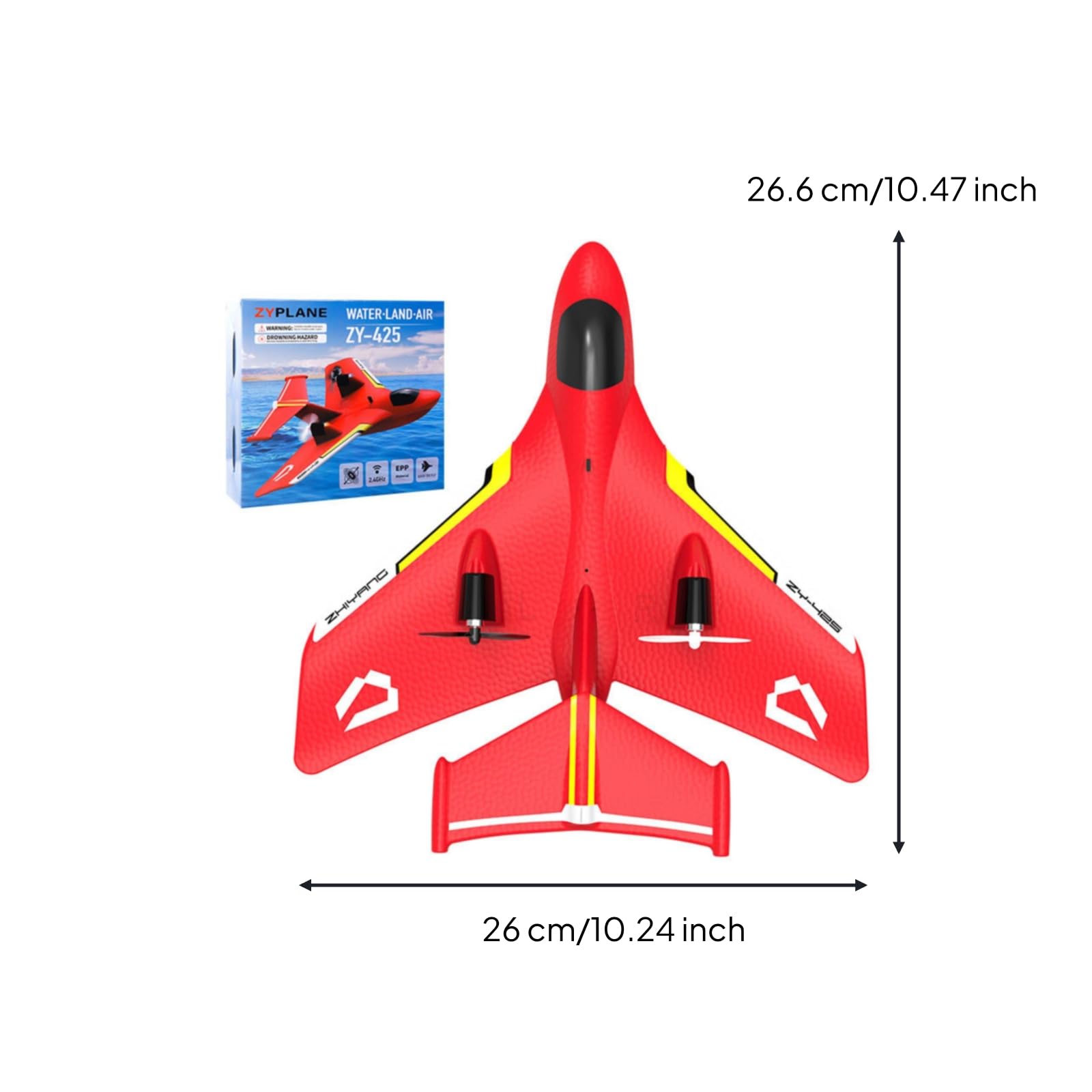 Avion Radiocommandé, Rouge
