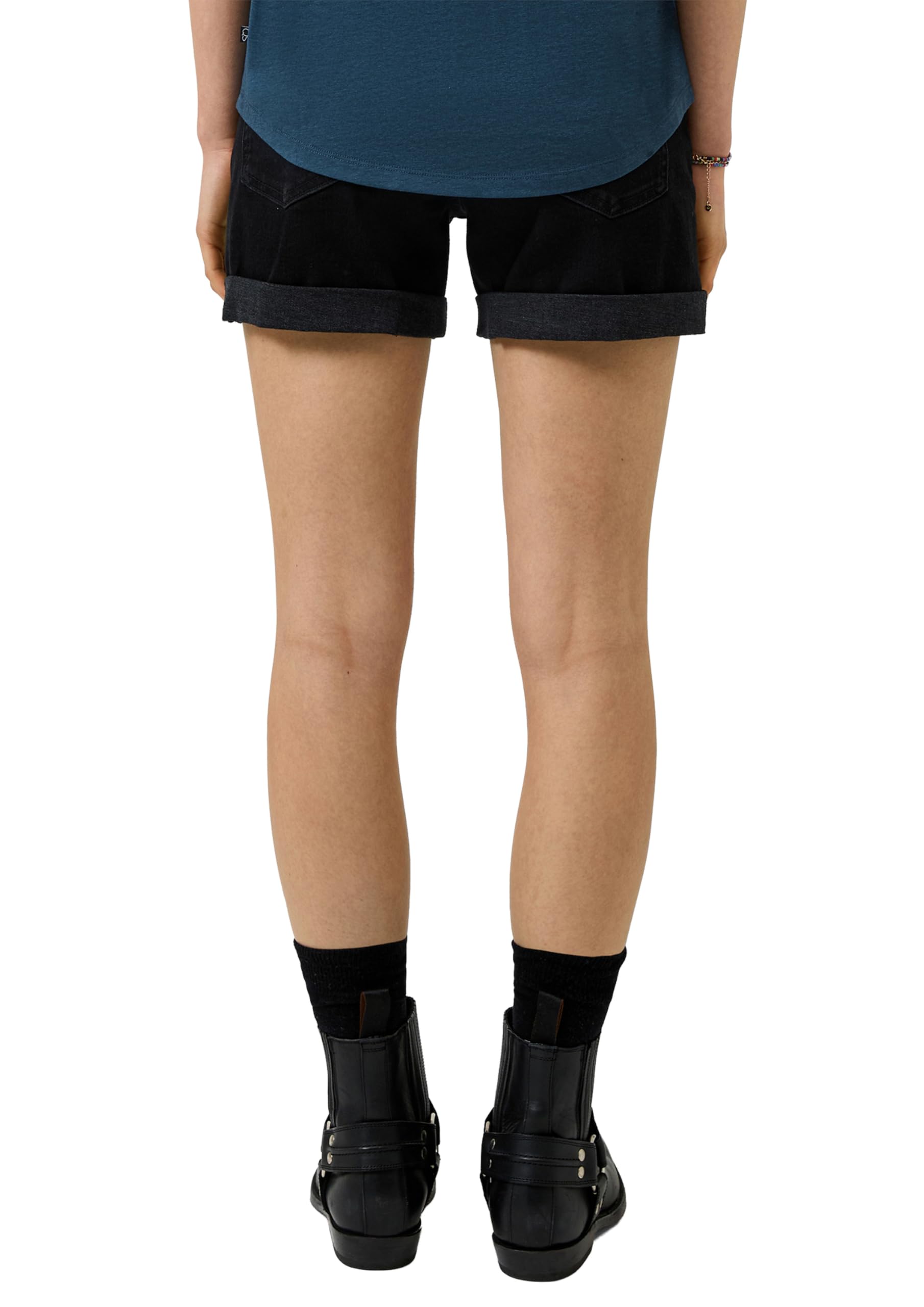 QS Jeans-Shorts Abby/Mid Rise/Slim Fit