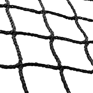 Fanomini 9.84ft x 9.84ft Golf Sports Practice Barrier Net Heavy Duty Sports Netting Barrier Net Golf Ball Containment Net Golf Ball Hitting Throwing Net Golf Batting Practice Net for Hockey Baseball S