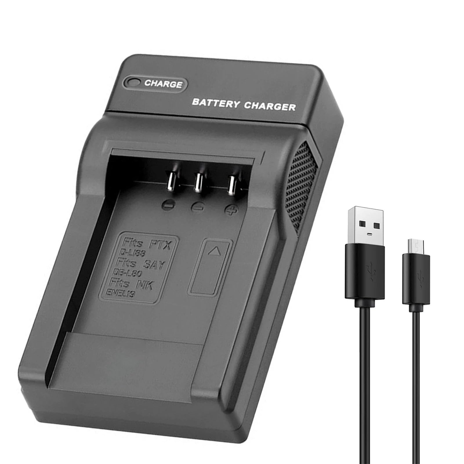 MH-24 Charger for Nikon EN-EL14A Battery P7000 P7100 P7200 P7700 P7800 D3500 D5100 D5500 D3100 D5200 Camera