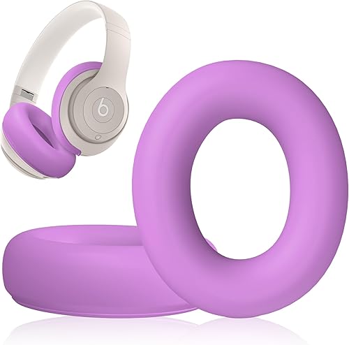 Miniatura 9 de Funda de silicona compatible con Beats Studio Pro, almohadillas de silicona para los oídos, protector para la diadema, antiarañazos, funda